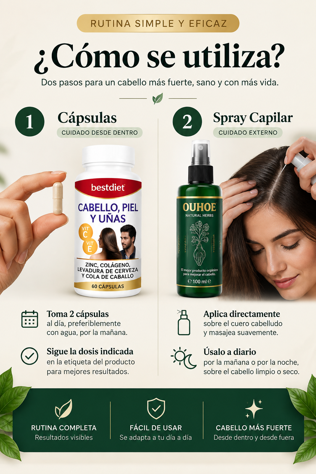 Beneficios de la rutina e ingredientes destacados